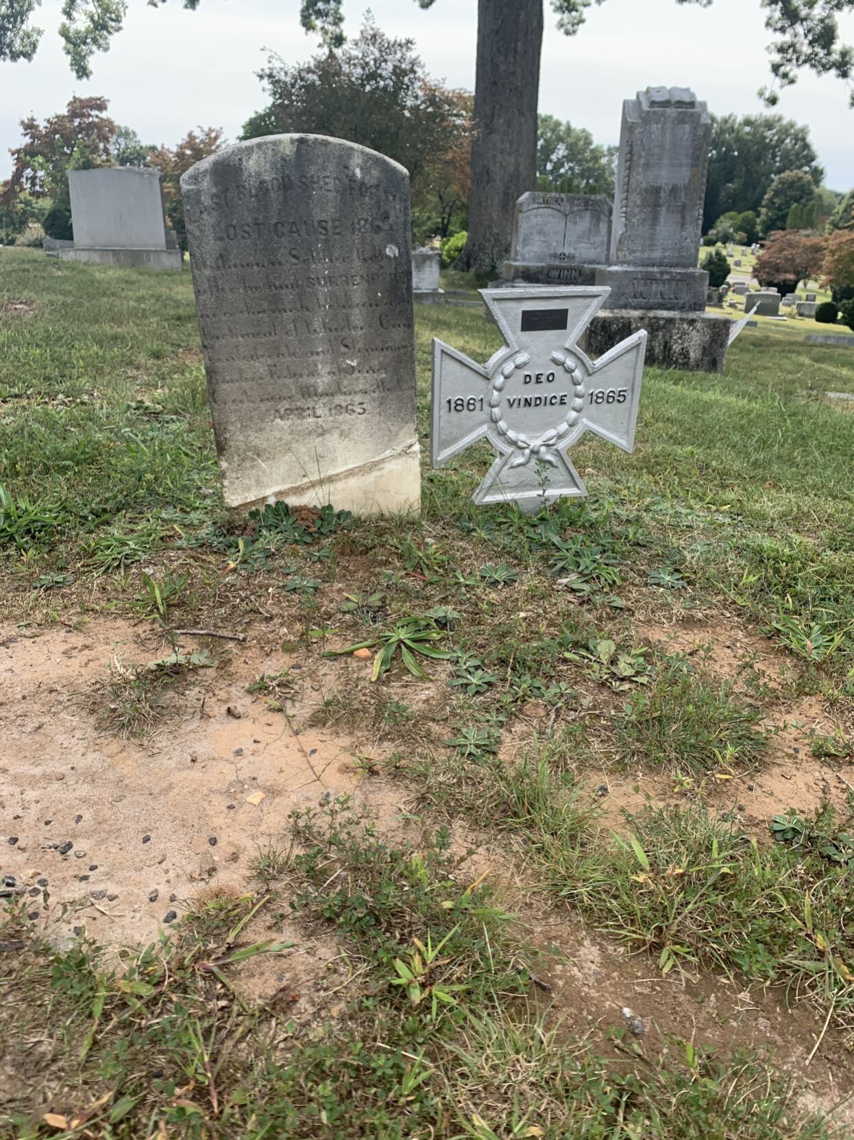 Martinsville Civil War monuments